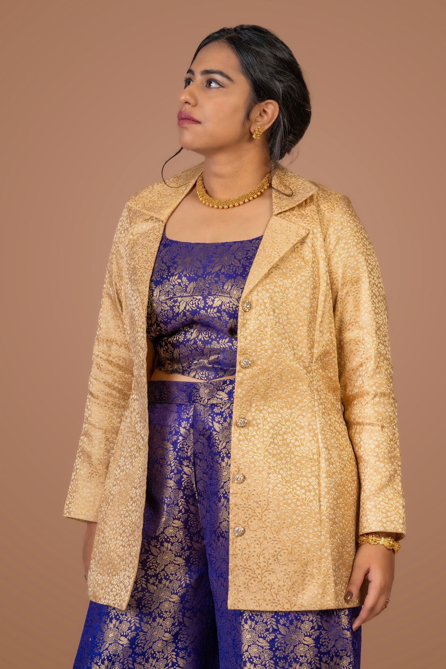 Golden Brocade Jacket