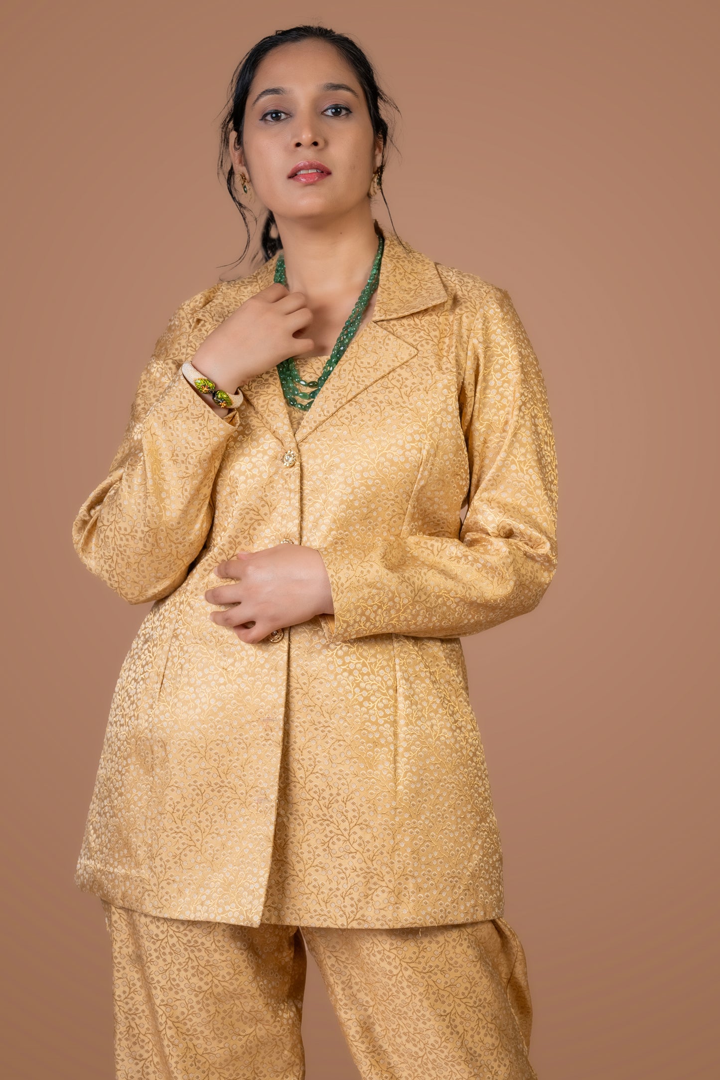 Golden Brocade Jacket